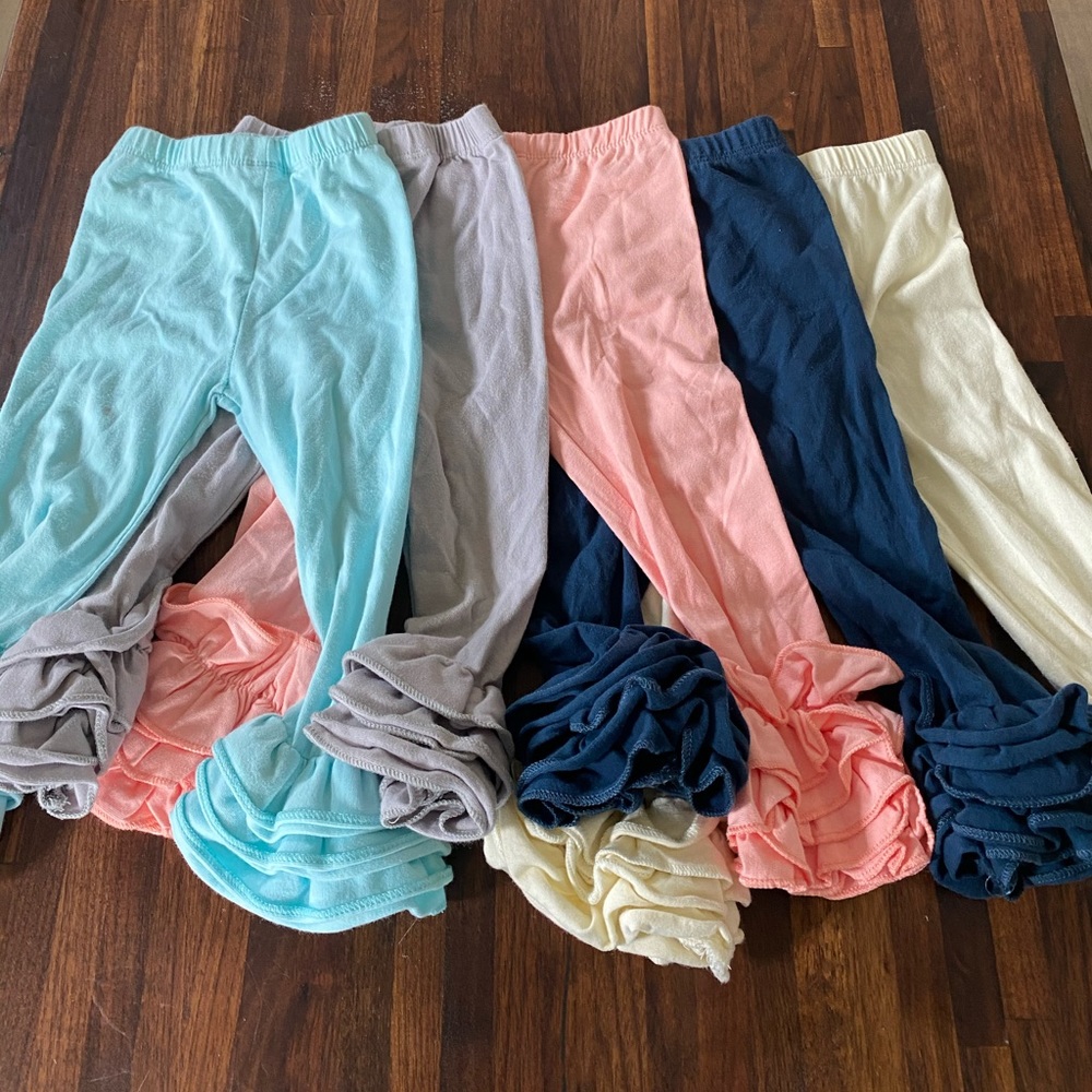 5- Ruffle leggings
